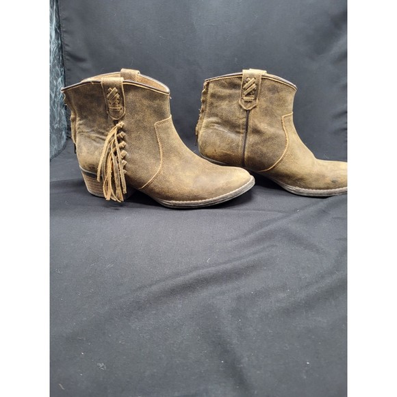 Very Volatile Los Angeles Leather Booties - Picture 3 of 9